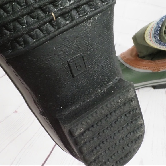 The Sak Daley 5 olive rubber duck boots insulated - Picture 16 of 16